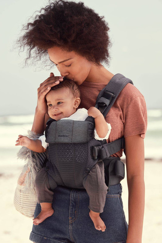 BABYBJORN - nosidełko Harmony 3D Mesh, Antracyt