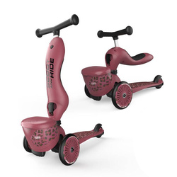 SCOOTANDRIDE -  Highwaykick 1 Lifestyle 2w1 Jeździk i hulajnoga z zamykanym schowkiem 1-5 lat Wildcat