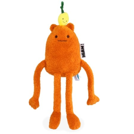 HISTOIRE D'OURS - MIAM! John Lemon, 40 cm, pomarańczowa cytryna
