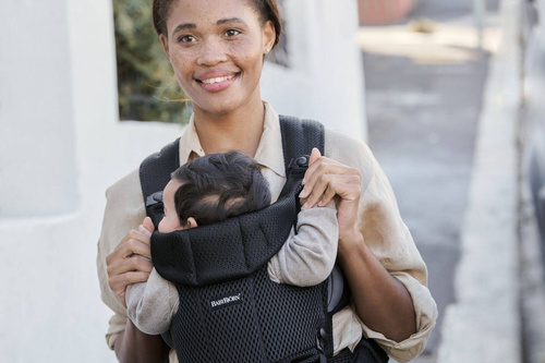 BABYBJORN MOVE 3D Mesh - nosidełko, Czarny