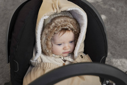 Elodie Details - śpiworek do fotelika samochodowego - Pure Khaki [OUTLET]