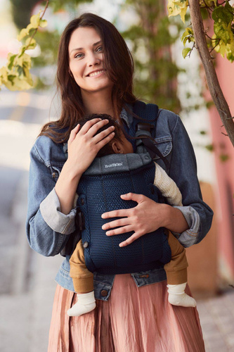 BABYBJORN - nosidełko Harmony 3D Mesh, Granatowy