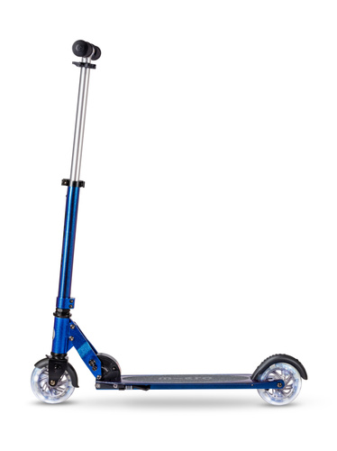 MICRO - hulajnoga dwukołowa dla dzieci od 5 lat Sprite LED, pearl blue purple