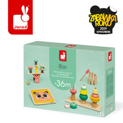 Janod - Zestaw zabawek edukacyjnych Box 36 m-cy