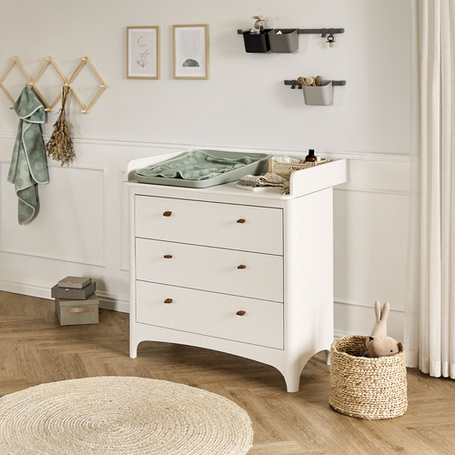 LEANDER - mata do przewijania MATTY™, sage green