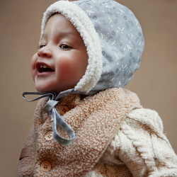 Elodie Details - Czapka Winter Bonnet - Free Bird - 0-3 m-ce [OUTLET]