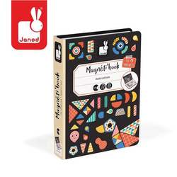 Janod – Magnetyczna układanka Kształty Magnetibook kolekcja 2018