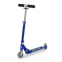 MICRO - hulajnoga dwukołowa dla dzieci od 5 lat Sprite LED, saphire blue