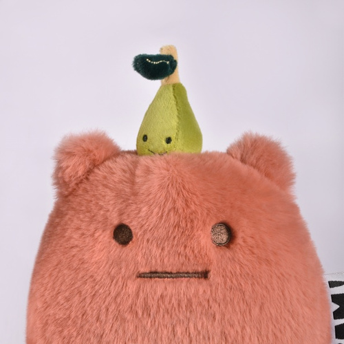 HISTOIRE D'OURS - MIAM! Britney Pear, 40 cm, różowa gruszka