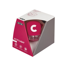 MICRO - światełko na kierownicę Deluxe, pink