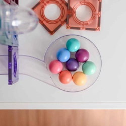 CONNETIX - Klocki magnetyczne Pastel Ball Replacement Pack - 16 el.