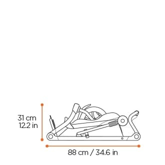 Wózek Thule Urban Glide 3, black on black