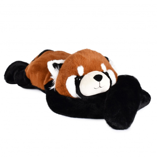 HISTOIRE D'OURS - obciążeniowa pluszowa panda ruda Podcoll, 100 cm, pomarańczowy