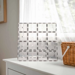 CONNETIX - Klocki magnetyczne Clear Base Plate Pack - 2 el.