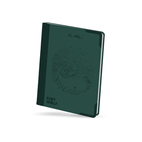 Kidywolf - K-DRAW-PAD - podświetlany tablet do rysowania z motywem zwierząt, zielony