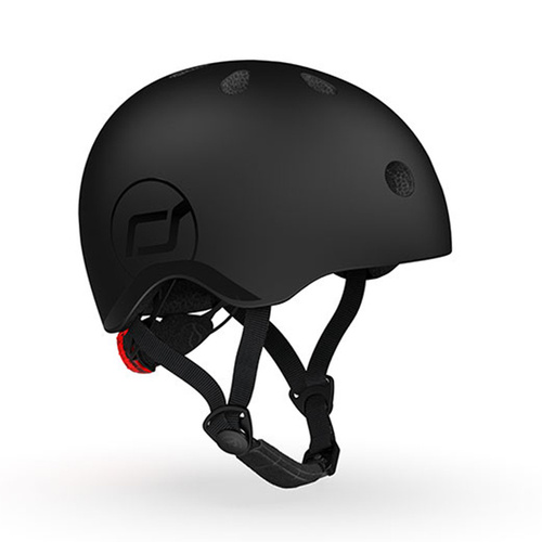 SCOOTANDRIDE - Kask S-M dla dzieci 3+, Black