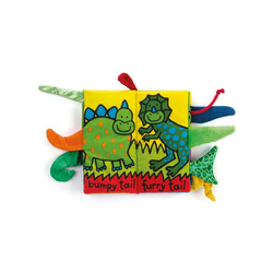 Jellycat - Książeczka Sensoryczna dla Dzieci „Dino Tails”