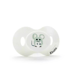 ELODIE DETAILS - smoczek silikonowy 3m+, Forest Mouse Max [OUTLET]