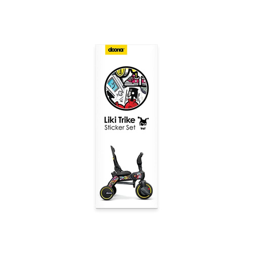 Doona - Naklejki na rowerek Liki Trike Sticker Bomb