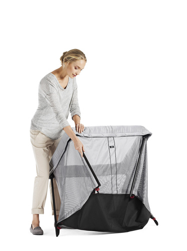 BABYBJORN - łóżeczko turystyczne LIGHT - srebrny