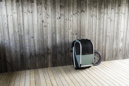 Przyczepka rowerowa dla psa - Thule Bexey M do 35 kg - Haze green