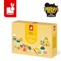Janod - Zestaw zabawek edukacyjnych Box 18 m-cy