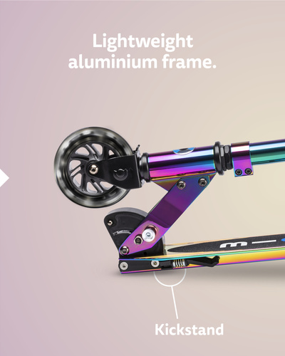 MICRO - hulajnoga dwukołowa dla dzieci od 5 lat Sprite LED, neochrome