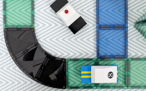 CONNETIX - Klocki magnetyczne Ramps & Intersections Pack - 16 el.