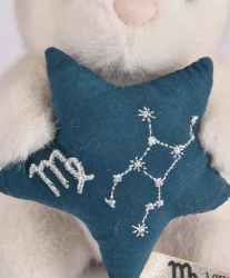 DOUDOU ET COMPAGNIE - pluszowy królik ze znakiem zodiaku DOUDOU ASTRO, 12 cm, panna