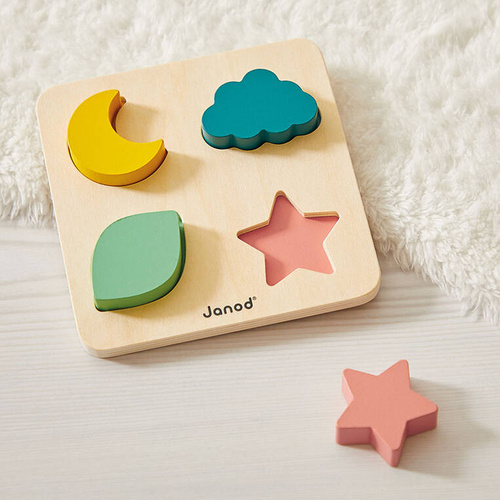 Janod - Zestaw zabawek edukacyjnych Box 18 m-cy